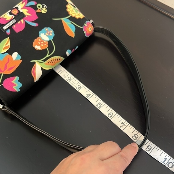 GUESS mini bag, canvas with floral print, RARE! 9”x5” - Picture 14 of 14